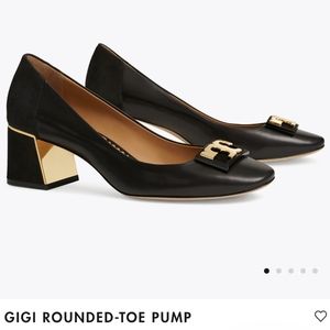 Tory Burch Gigi Rounded-Toe Pump - worn only twice!